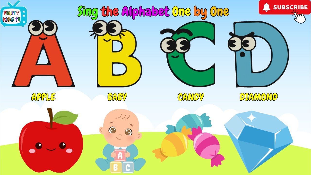 ABC Song | Sing the alphabet one by one | Phonics Song | Toddler ...