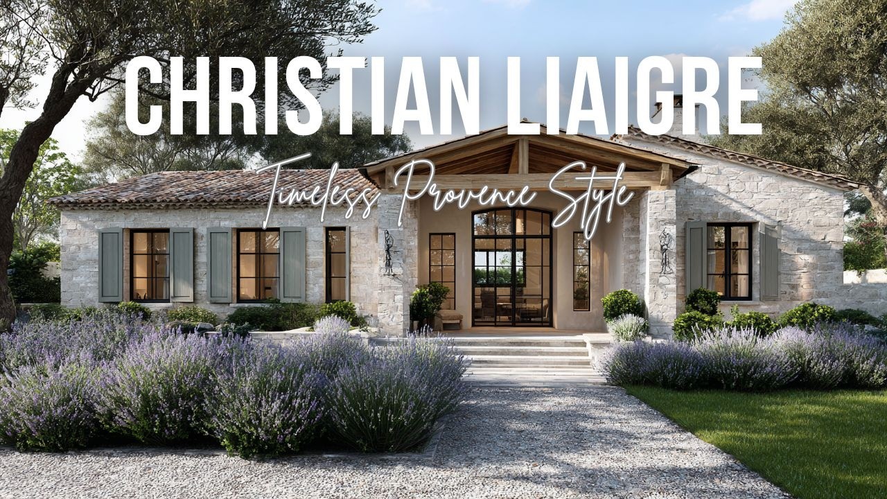 Timeless Provence Style Spring Home inspired by Christian Liaigre calm refinement