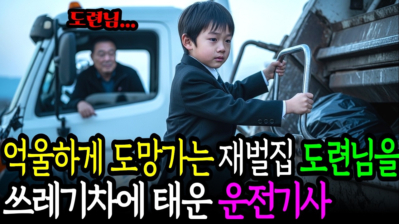 잡히면 죽는다! 재벌회장댁도련님을 쓰레기차에 태운 재벌집운전기사ㅣ인생사연ㅣ노후사연ㅣ사연라디오ㅣ오디오북