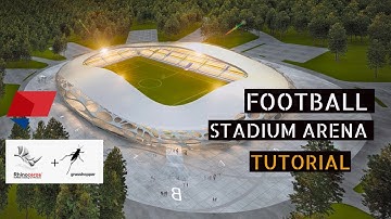 FOOTBALL STADIUM  ARENA TUTORIAL with help of #Rhino #grasshopper