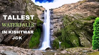 I visited the Tallest Waterfall Of J&K - Abhshar Waterfall | Highest waterfall in kishtwar 😍