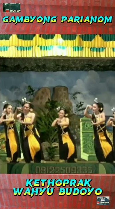 GAMBYONG KETHOPRAK WAHYU BUDOYO # shorts