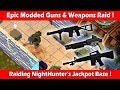 Epic Modded Guns, Coupons & Weapons Raid ! Last Day On Earth Survival