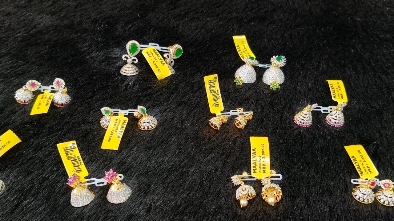 #maalyaa #goldplatedjewellery #jumkaearrings #92.5puresilver#vijayawada 