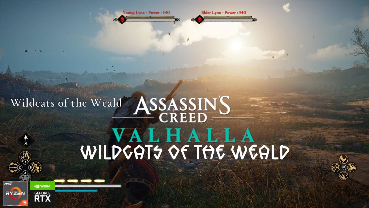 Assassin's Creed Valhalla - Legendary Animals: Wildcats of the Weald