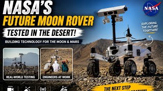 NASA's Future Moon Rover Tested in the Desert! | Amazing Space Technology 🌕🤖#nasa
