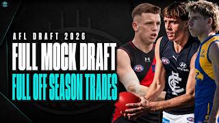 Essendon’s DREAM Draft Three Top-10 Picks | 2026 AFL Mock Draft