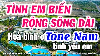 Tình Em Biển Rộng Sông Dài Karaoke - Tone NAM La Thứ ( Cha Cha ) Tuyết Nhi