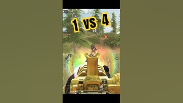 1v4 -Call Of Duty Mobile Gameplay #shorts#codm#battleroyale