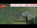 Hai &amp; Cougars BIG SHOW (Spanglish) | WW2 Aviation | DCS World | Flying Hai