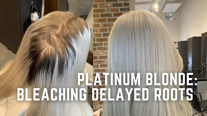 White blonde transformation: How to bleach long ro...