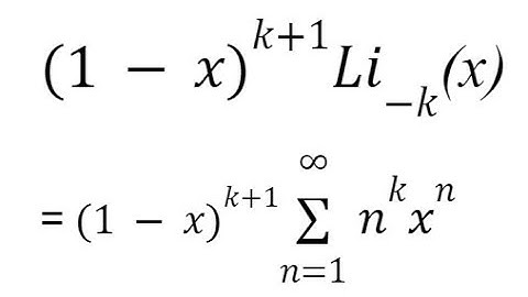 Low Integer Polylogarithm Taylor Maclaurin SERIESSUM and LINEST Polynomial Regression Google Sheets