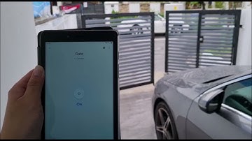 Smart Gate controlled by Google Home