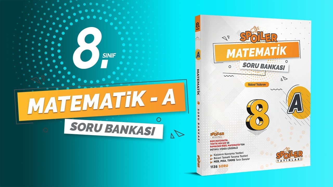 8.SINIF MATEMATİK SORU BANKASI A 2. ÜNİTE KAREKÖKLÜ İFADELER KTT 2