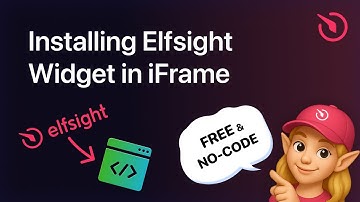 Installing Elfsight Widget in iFrame
