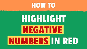 How to Show Negative Numbers in Red in Google Sheets (2 Easy ways)