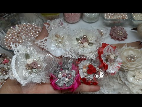 centros bordados ELEGANTES 3 formas de hacerlos vintage