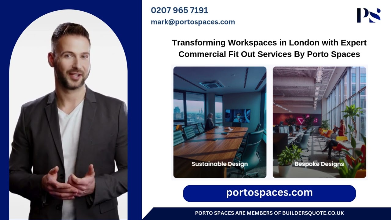 Commercial Fit Out Services In London | Porto Spaces