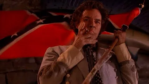 [TWIN PEAKS] Benjamin Horne, as General Lee, march...