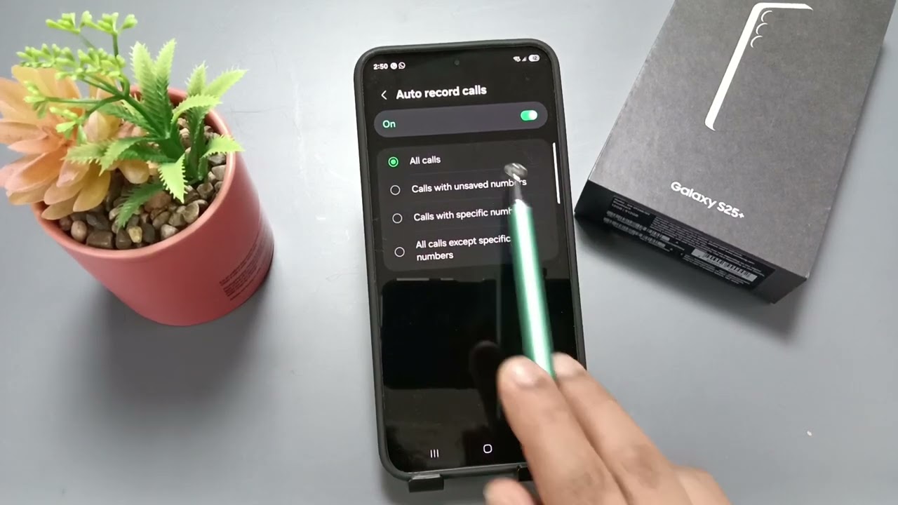 Samsung Galaxy S25/S25 Plus/Ultra | How to Enable Call Recording