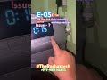 Fully automatic washing machine E-05 error and door stocked #therochaktech #shorts
