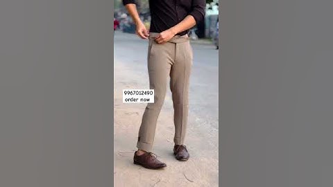 double Long belt brown pant| premium quality| all india delivery #mensfashion #trending #youtube