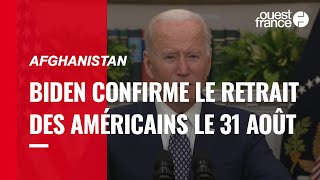 Confronté aux menaces des talibans, Joe Biden maintient le retrait de l'armée américaine le 31 août