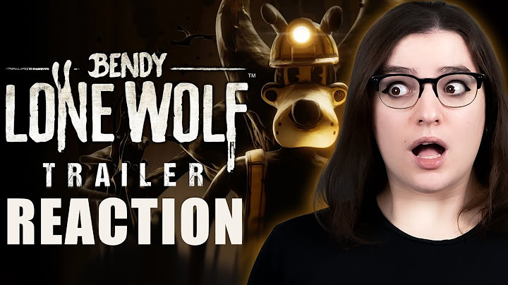 NEW BENDY GAME: LONE WOLF TRAILER REACTION!!!