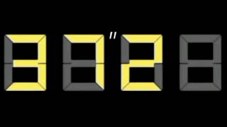 SASUKE 1st STAGE Timer 100 seconds (Seconds only version)