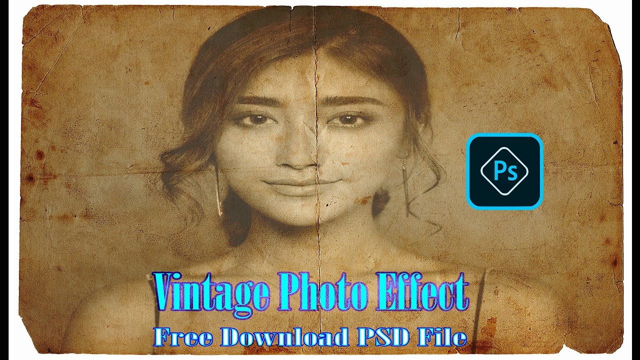 Vintage Effect How to Make Vintage Photo Effect in CC Free PSD File Pixel