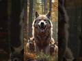 A Wolf's Love #naturedocumentary #love #shorts #familyprotection #wildlifephotography #naturelovers