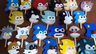 3D Printed Sonic Popsicles #3dprinting #sonic #popsicle screenshot 3
