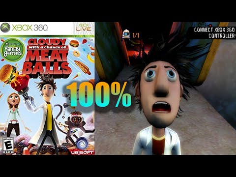 Cloudy With A Chance of Meatballs [46] 100% Xbox 360 Longplay