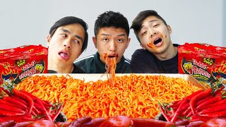 Eating 100 Levels of Spicy Foods