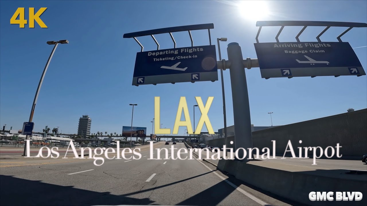 [4K] Los Angeles 🇺🇸, LAX Airport - California USA in Mar 2022 | Drive