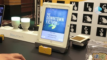 MaxusTech Welle gestures control by ultrasound sonar