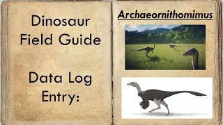 Archaeornithomimus Habitat And Facts