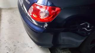 Toyota Mark X V6 Exhaust Sound Toyota Mark X V6 Exhaust Sound