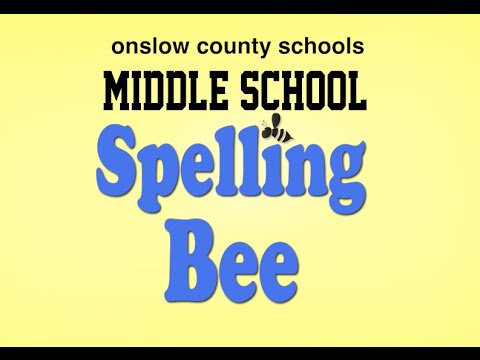 Middle School Spelling Bee 2015 - YouTube