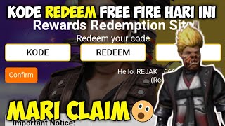 BAGI KODE REDEEM FREE FIRE HARI INI 3 MEI 2021 DAPAT APA SIH?