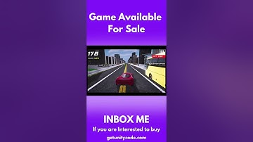 Traffic Racer game developed in Unity