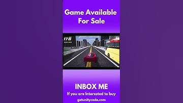 Traffic Racer game developed in Unity