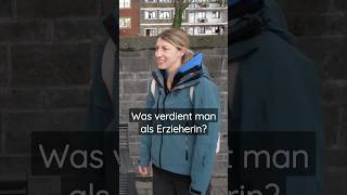 Was verdient man als Erzieherin? Straßenumfrage Köln