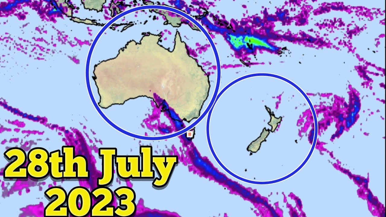 Weather Forecast for Australia and New Zealand Today 28 July 2023 - YouTube