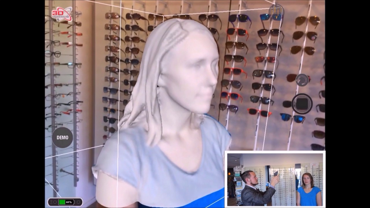 3DU - Mobile 3D Scanning Demonstration