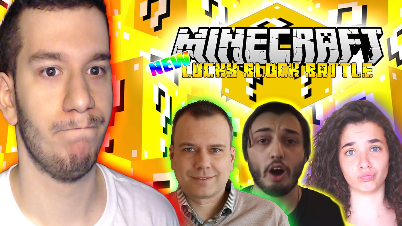 L' ALLIEVO SUPERA IL MASTERLEZZO! (Minecraft Lucky Block Battle)