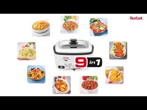 Tefal Fritteuse Versalio Deluxe FR4950 - YouTube