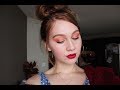 Makeup tutorial without brushes! | Elora Jean