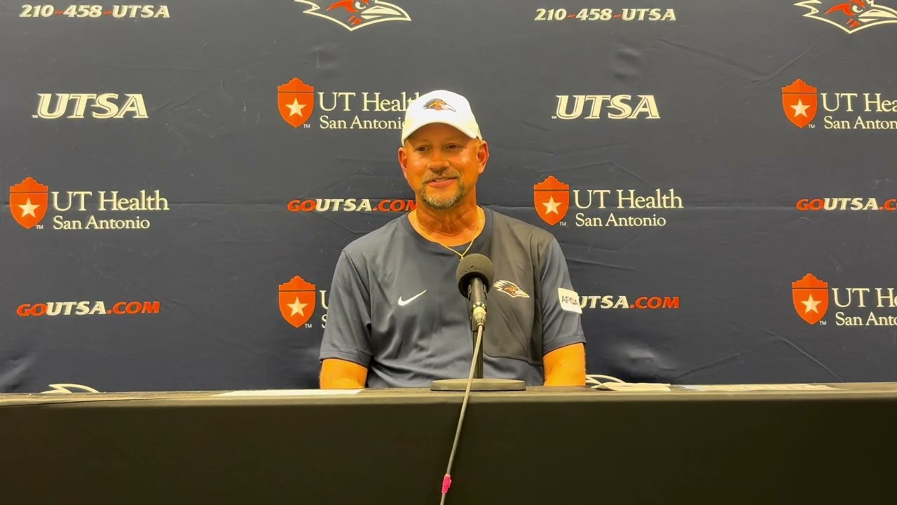 UTSA Head Coach Jeff Traylor Postgame Interview 42-24 Loss To Texas A&M 8.30.25