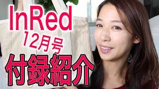 【雑誌付録】InRed インレッド 12月号リサ・ラーソン　ニット トートバッグ